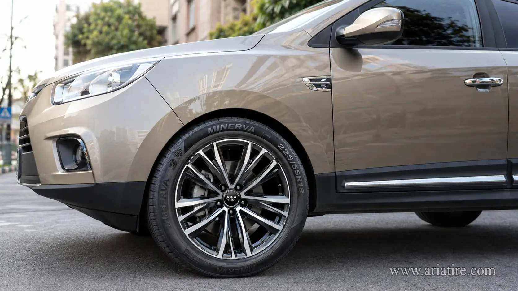 لاستیک جک S5 سایز 225/55R18 برند مینروا