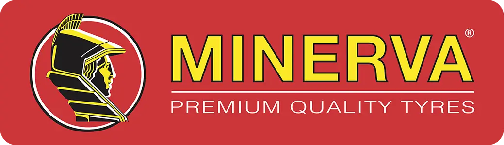 Minerva Tire Logo Wide