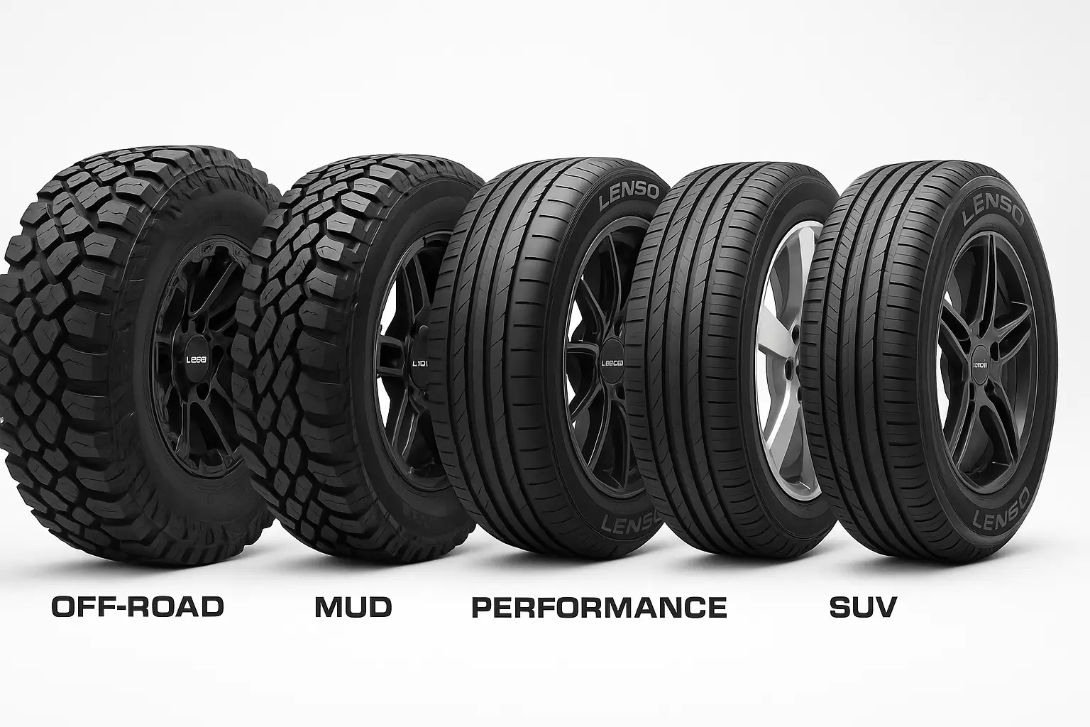 انواع تایر لنزو
